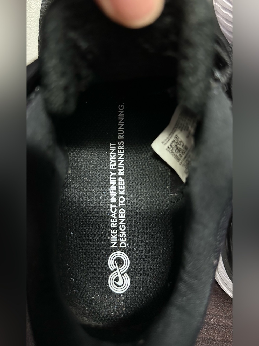 Nike react Women’s Black, Size 8.5 - Picture 10 of 11